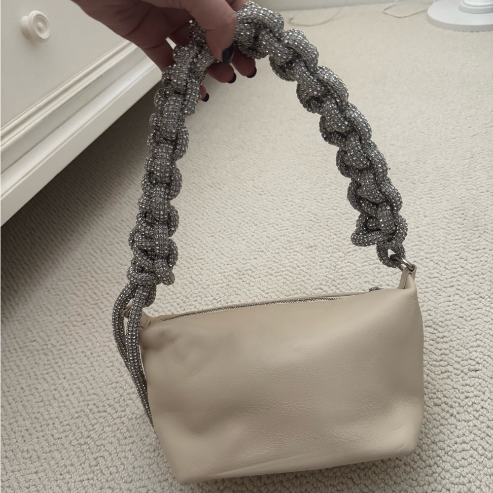 Kara Rhinestone strap bag